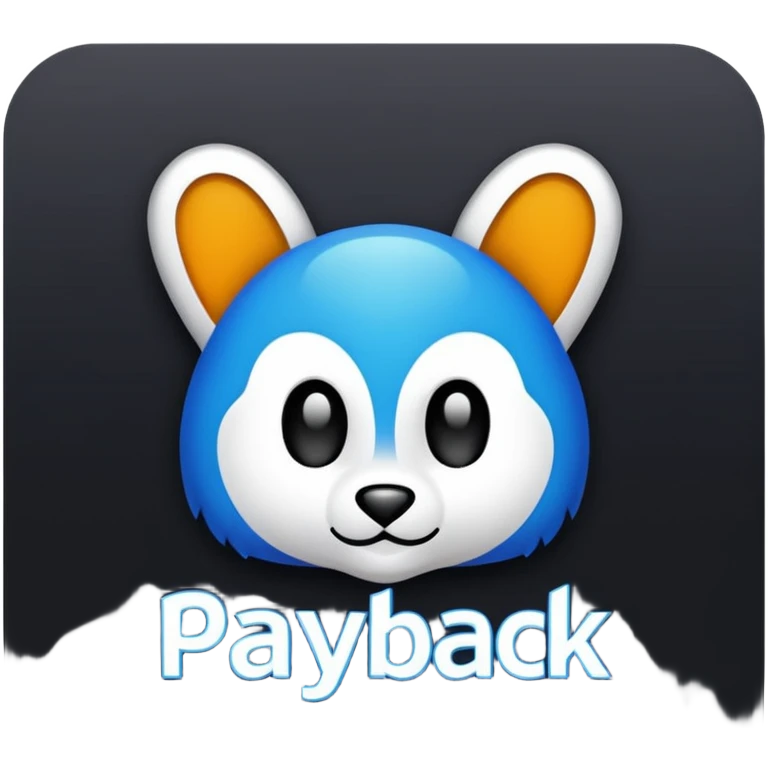logo for my app "Payback" emoji