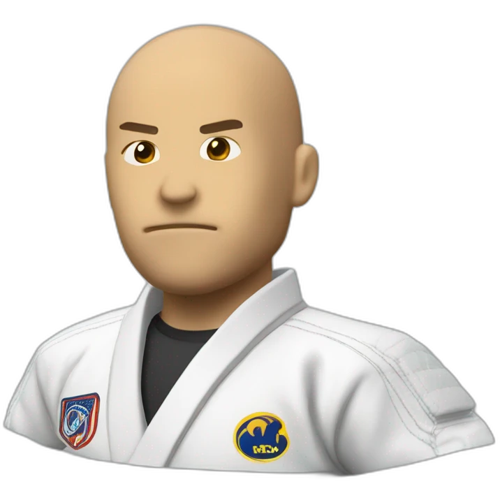 Jiu-Jitsu worm guard emoji