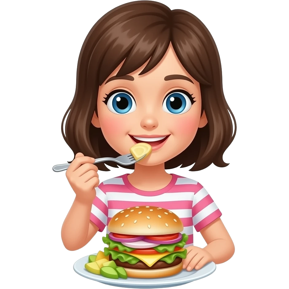 Eatiing girl out emoji