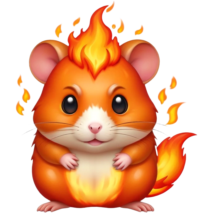 Lava hamster emoji