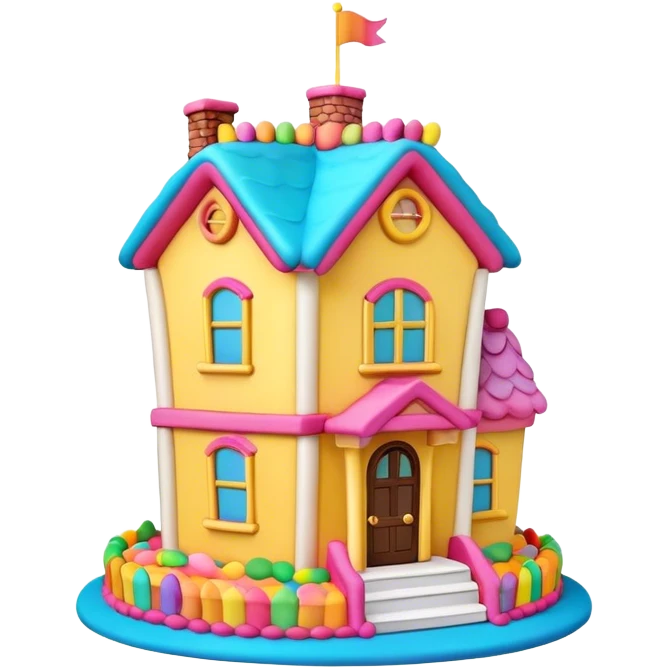 Up movie house cake for birthday  emoji