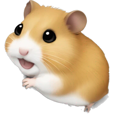 hamster shows what time it is on his rolex watch emoji