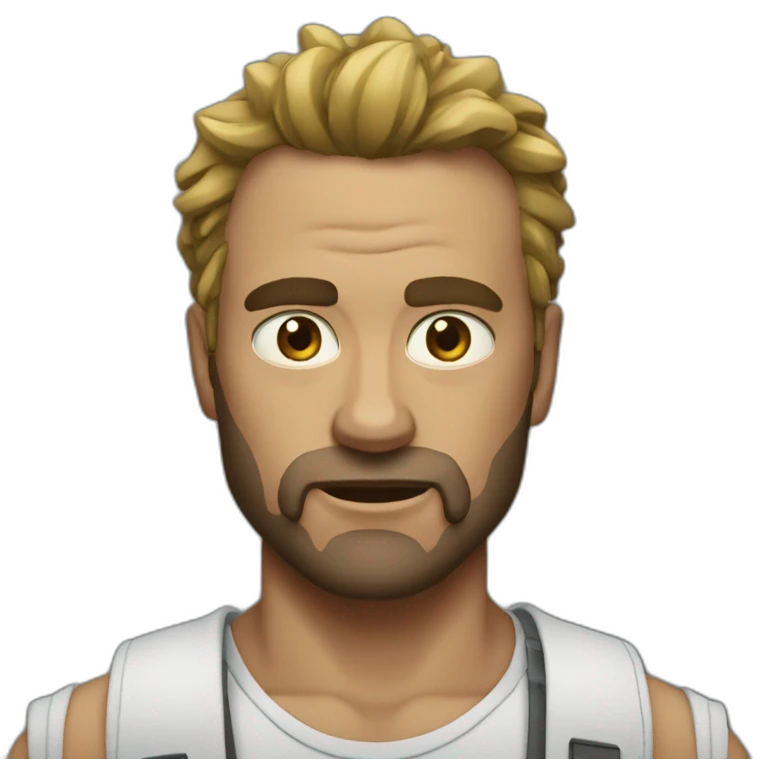 Homme bête et brutal emoji