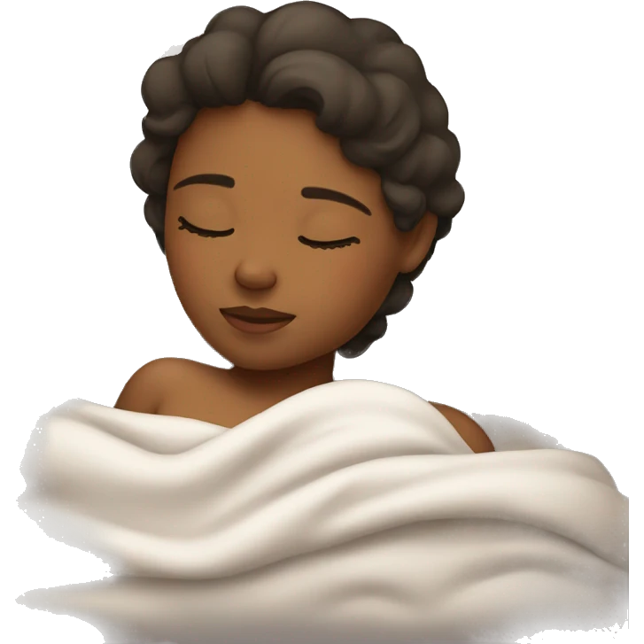 Girl sleeping  emoji