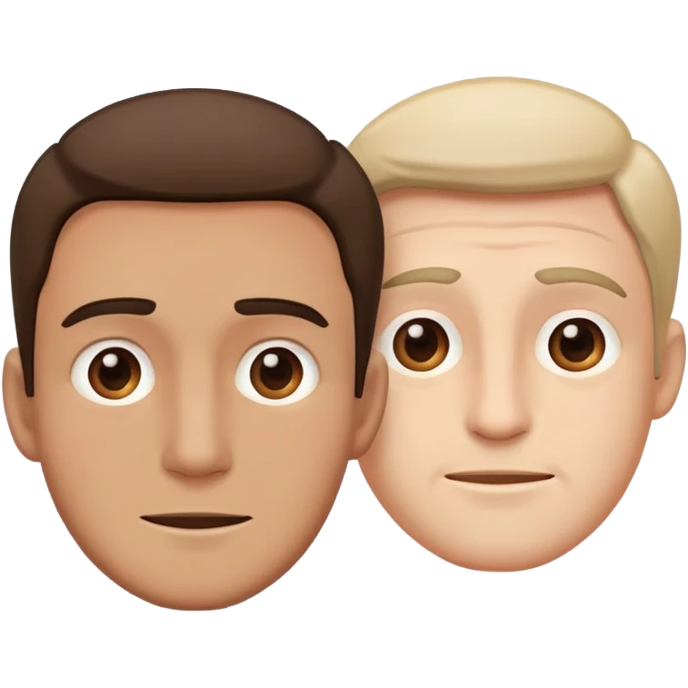 Happy sad guy emoji