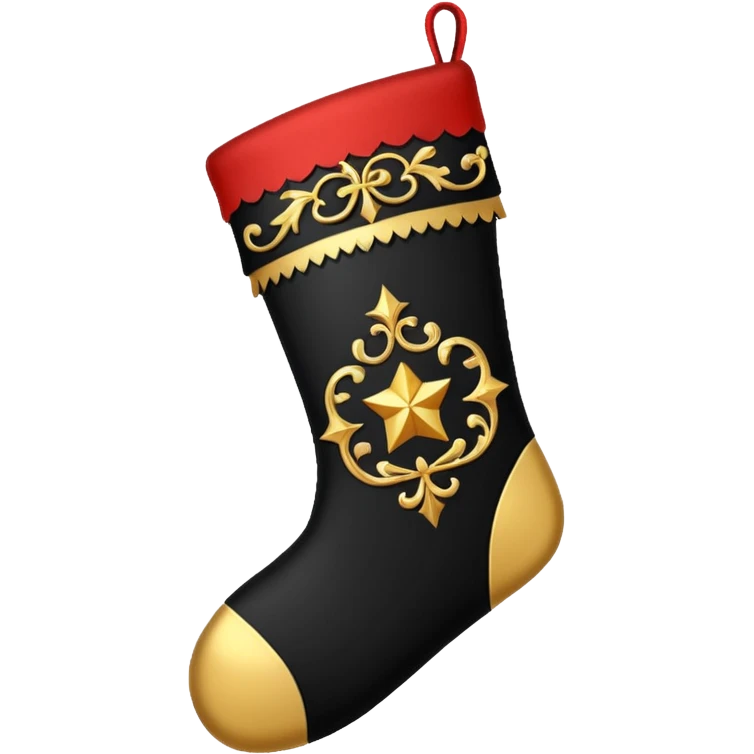 black noel christmas emoji