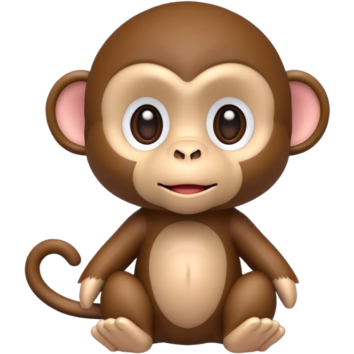 Monchichi toy monkey  emoji