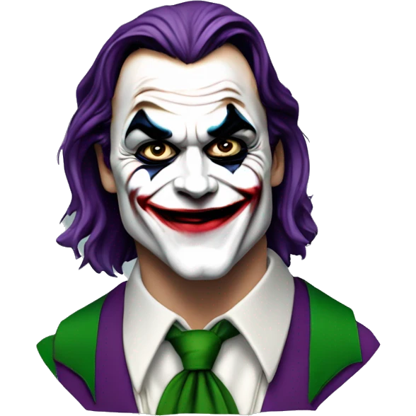 leonardo di caprio as the joker emoji