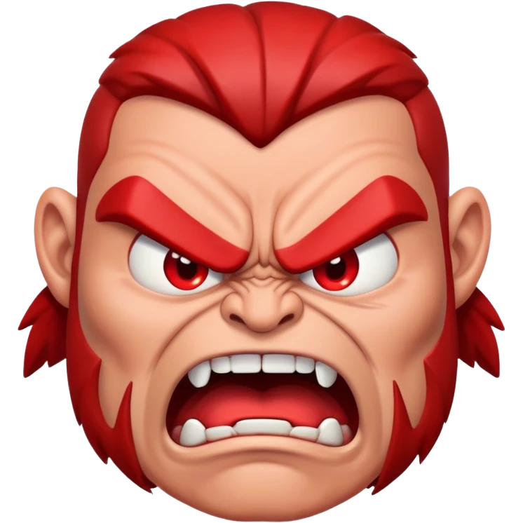angry face emoji