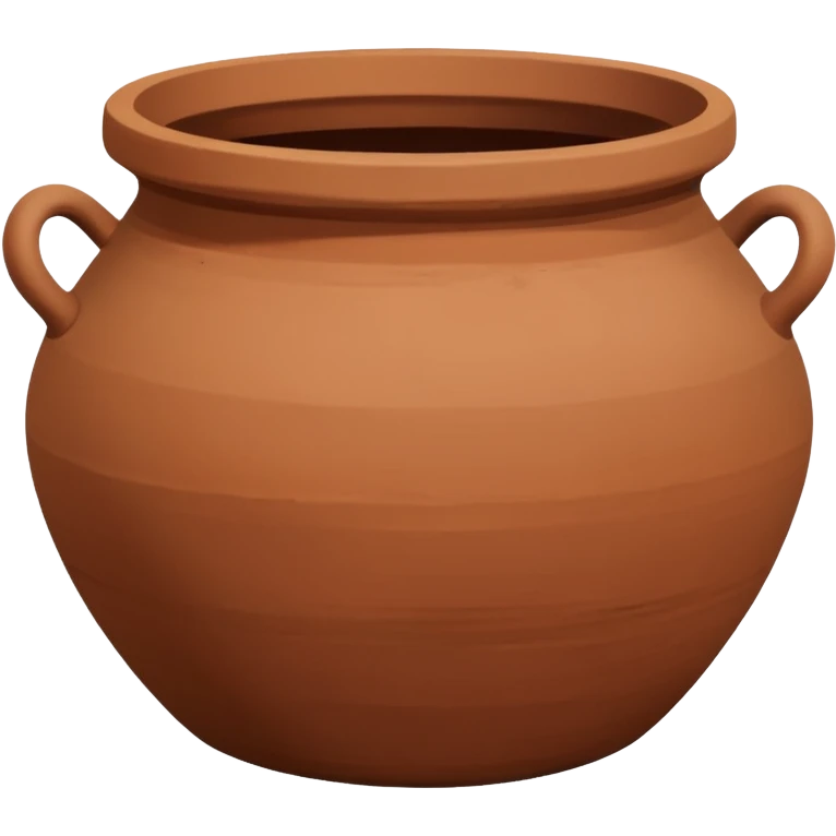 brown clay pot matka empty emoji