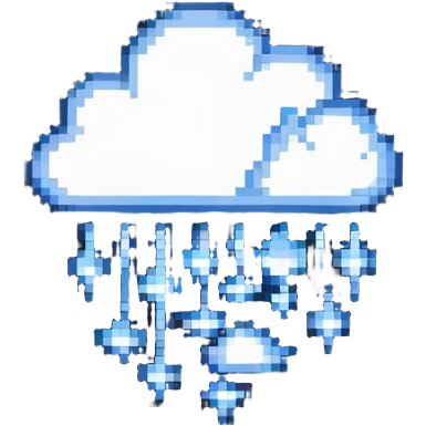 A simple cloud emoji