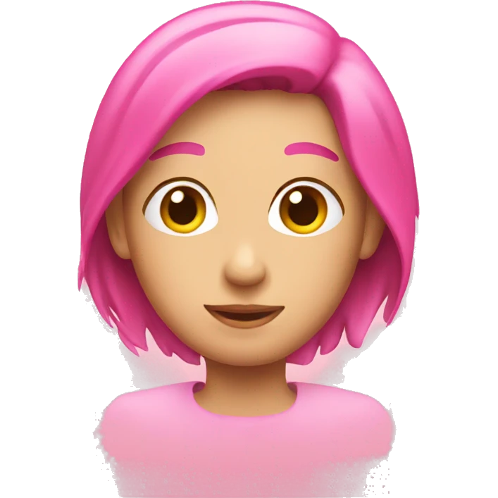 Pink emoji emoji