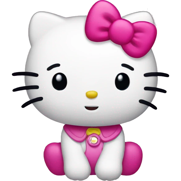 Hello kitty emoji