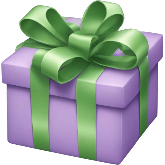 Lilac present emoji