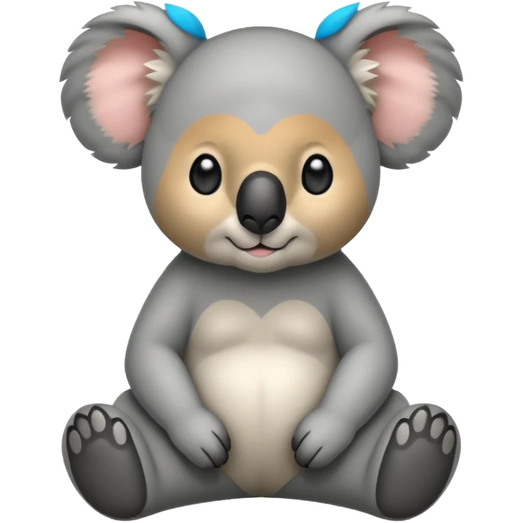 Koala with his hands on his head  emoji