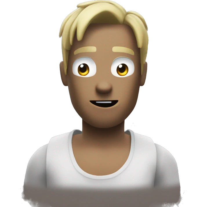 Roblox noob Saying OOF! emoji