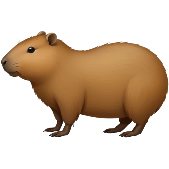 Capybara emoji