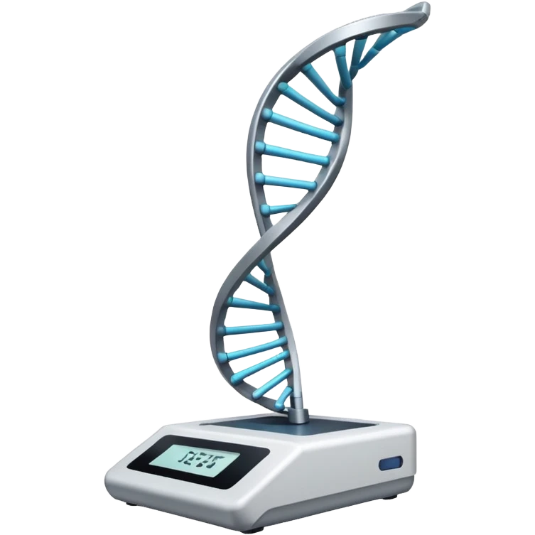 Sequenzierung der DNA emoji