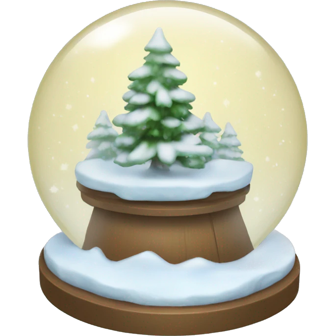 Snow globe emoji