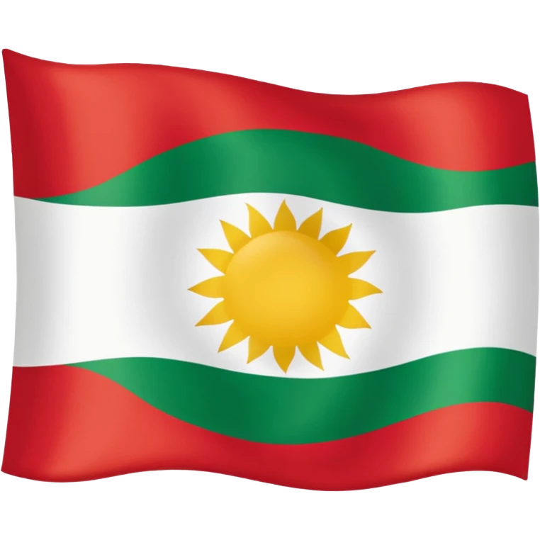 Kurdistan flag emoji