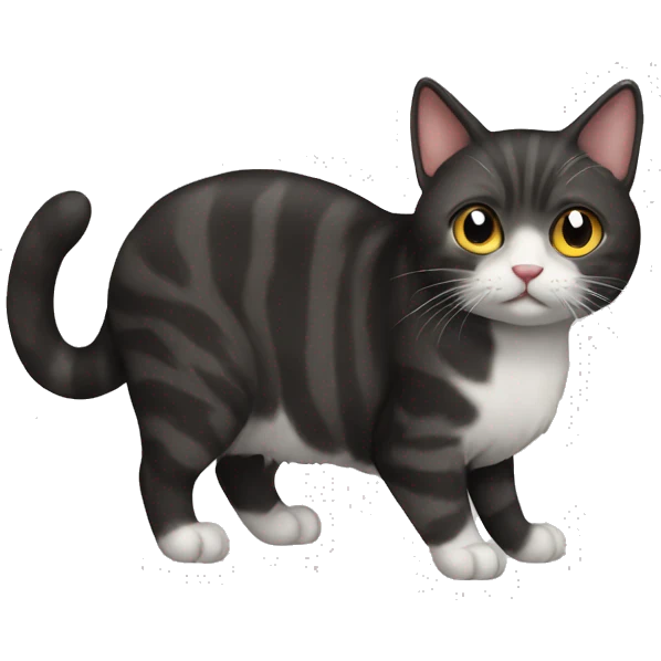 Cat with m emoji