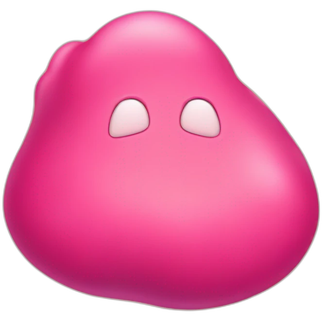 Amorphous blob emoji