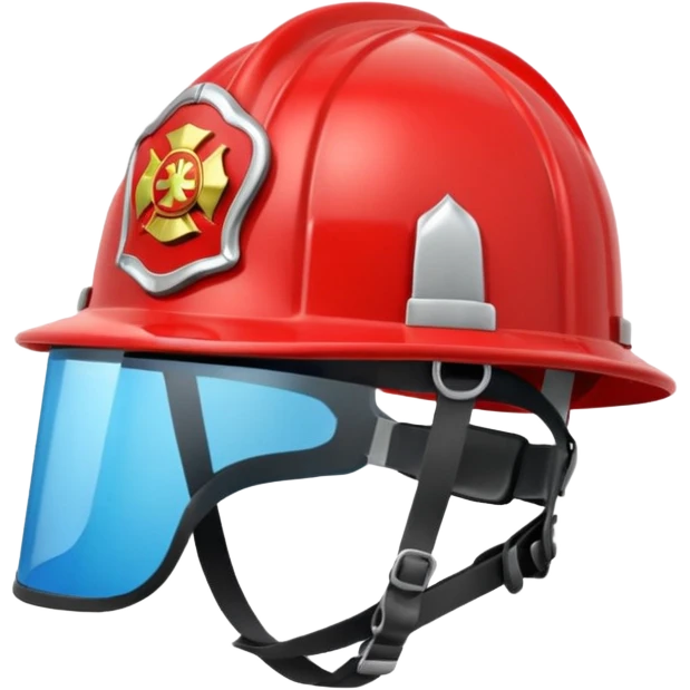 Casque de pompiers  emoji