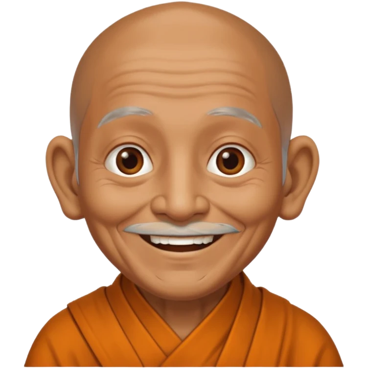 Old monk emoji emoji