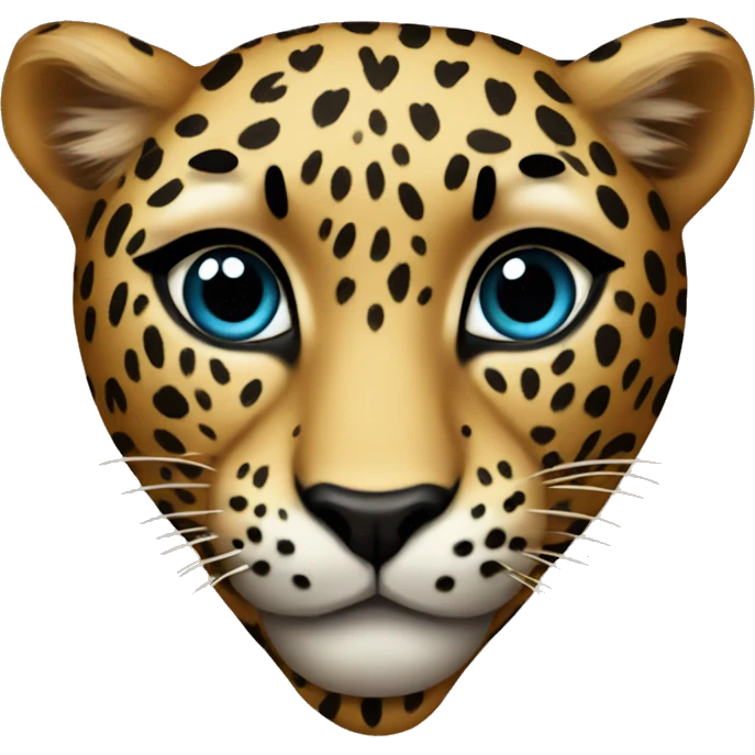 leopard heart emoji
