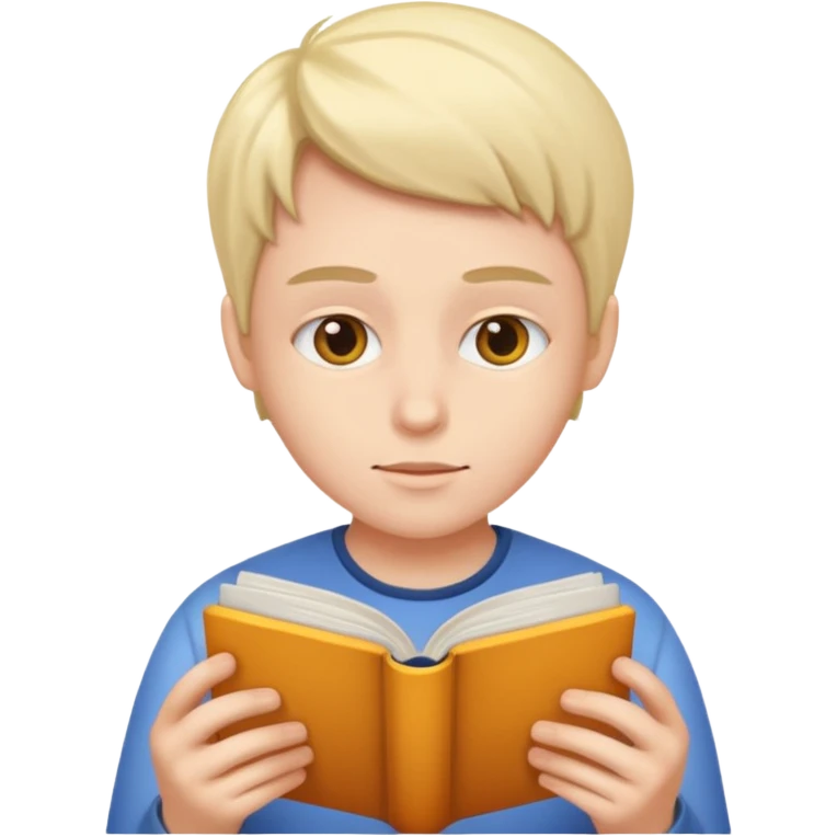 человек читает быстро emoji