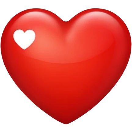red heart emoji