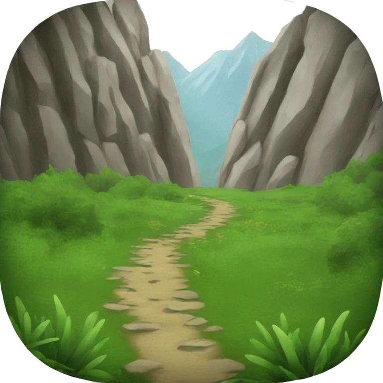 trekking background emoji