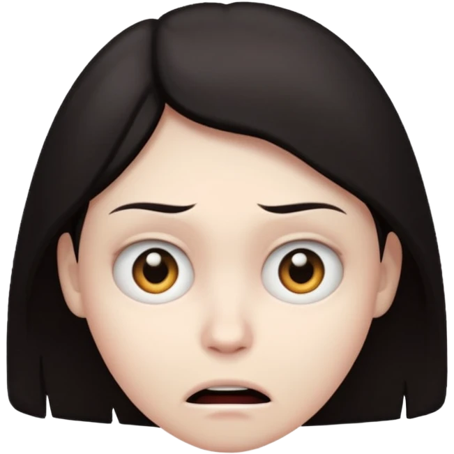 "Fear is quieter" emoji