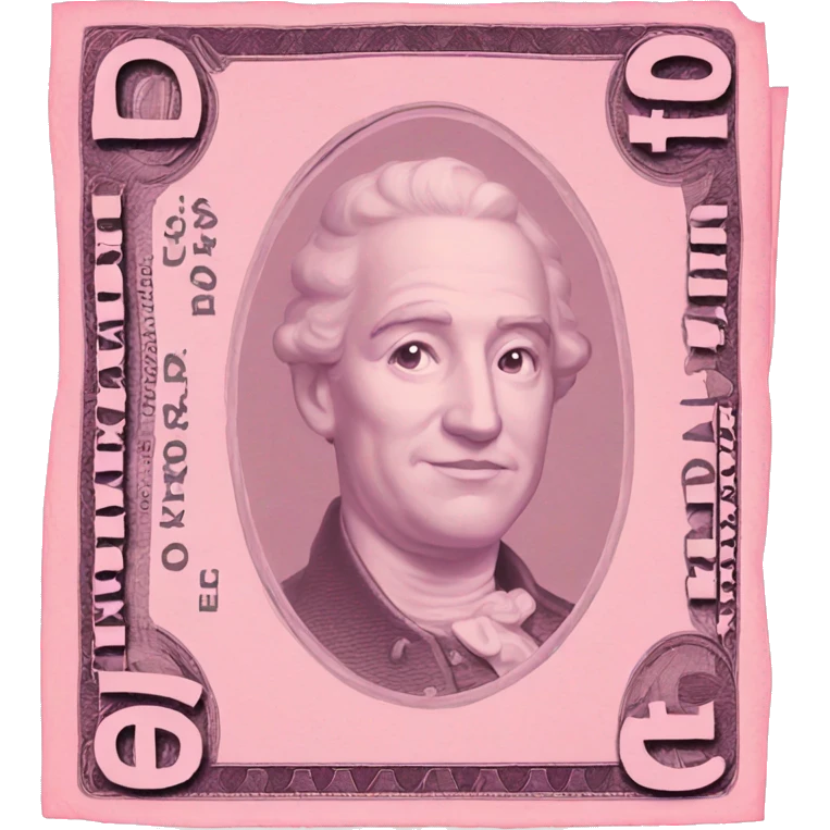 pink money emoji