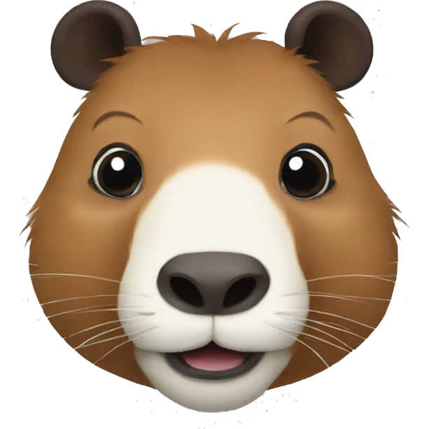 Panda capybara emoji