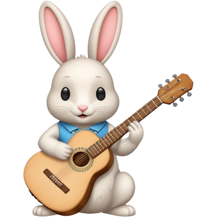 Conejo con guitarra  emoji