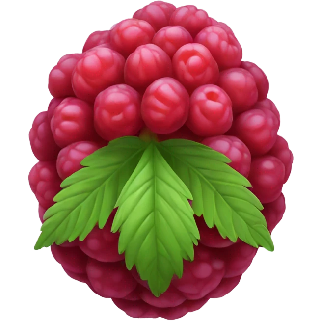 Raspberry emoji