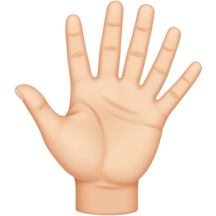 hand top view emoji
