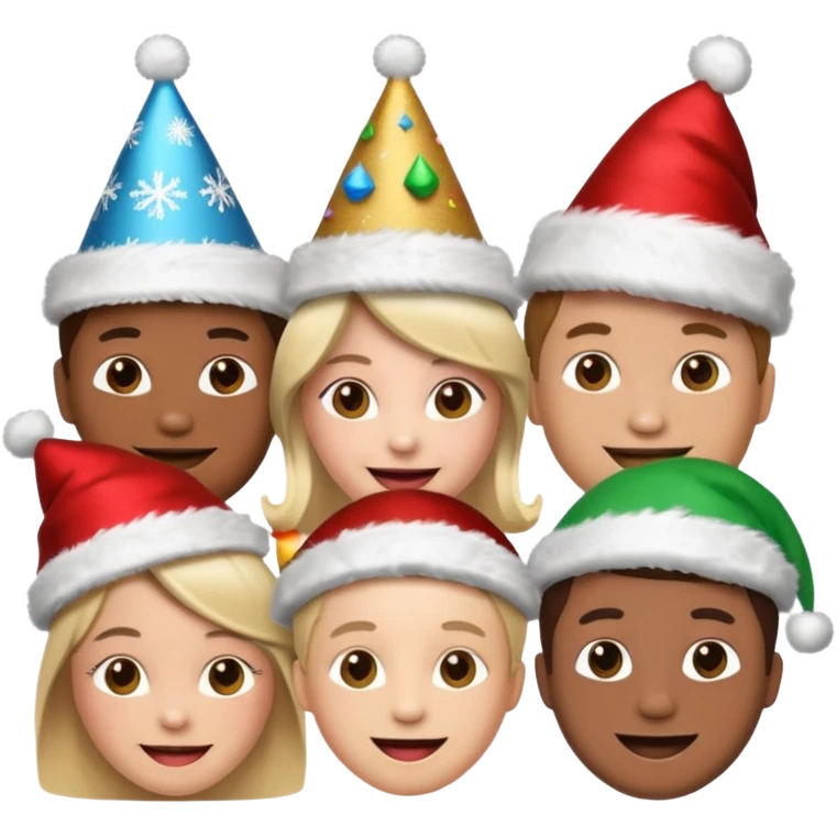 christmas emoji photobooth lets party emoji