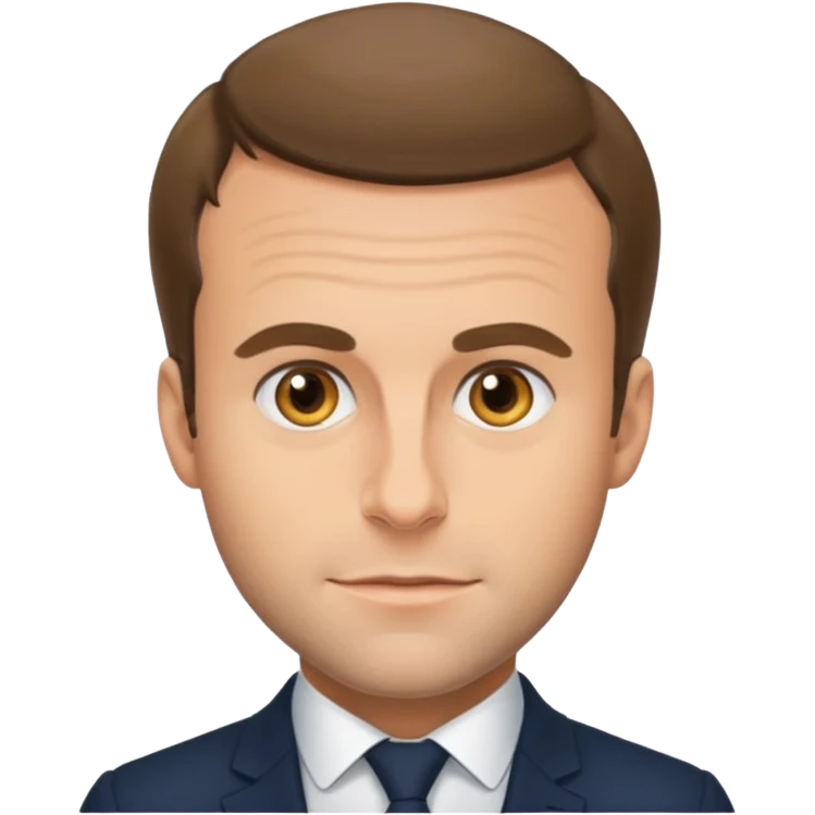 Emanuel Macron  emoji