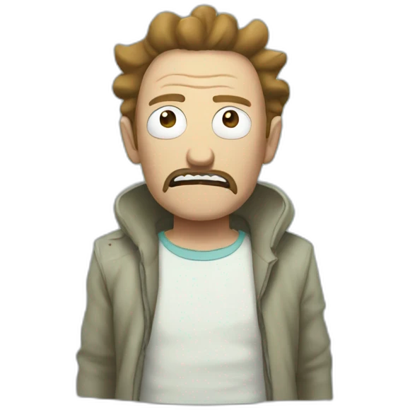 rick dans rick et mortys emoji