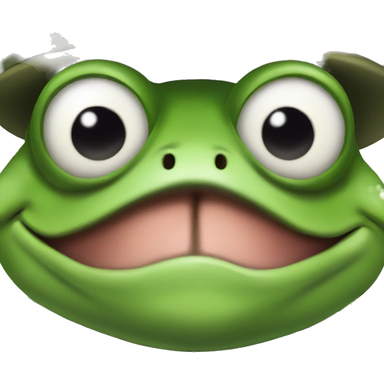 Army frog emoji