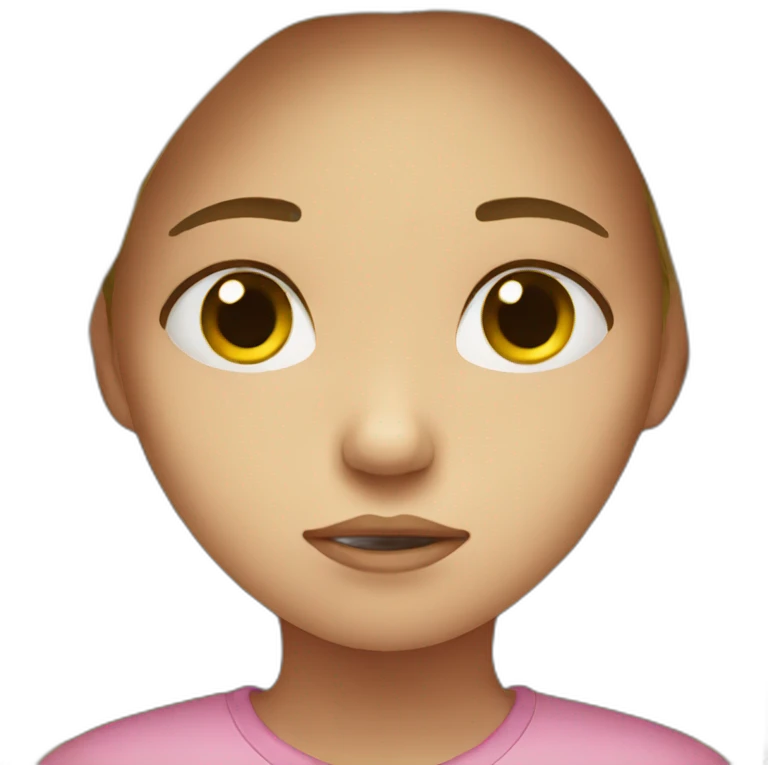 Sad girl emoji