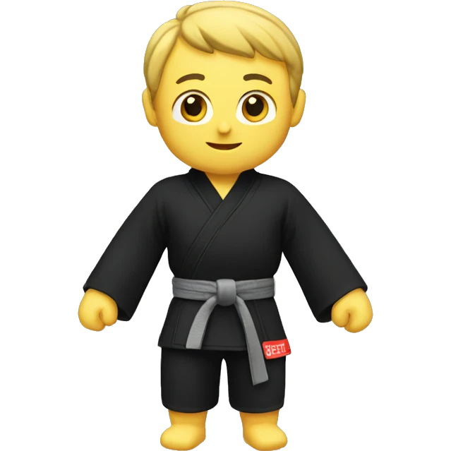 black belt only emoji