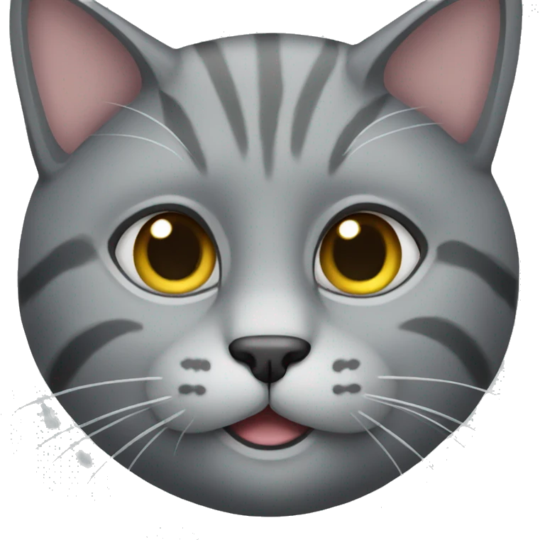 grey cat emoji