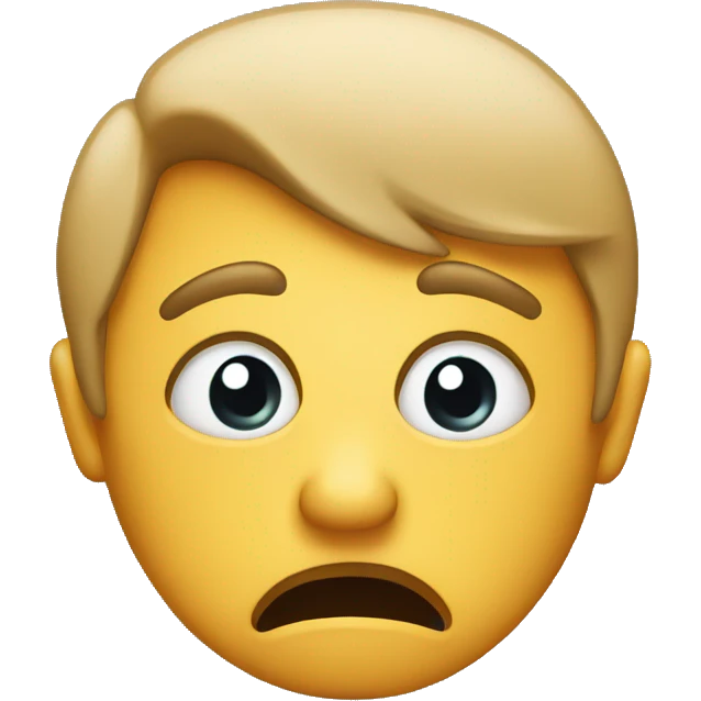 disgusted emoji face emoji
