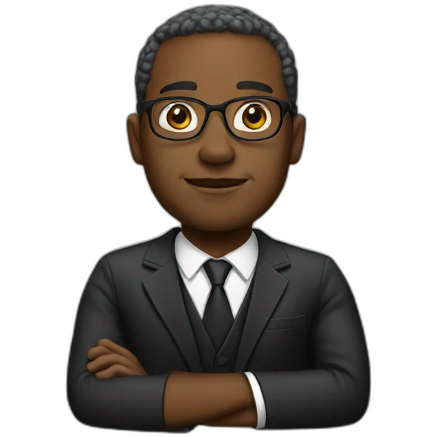 black lawyer emoji