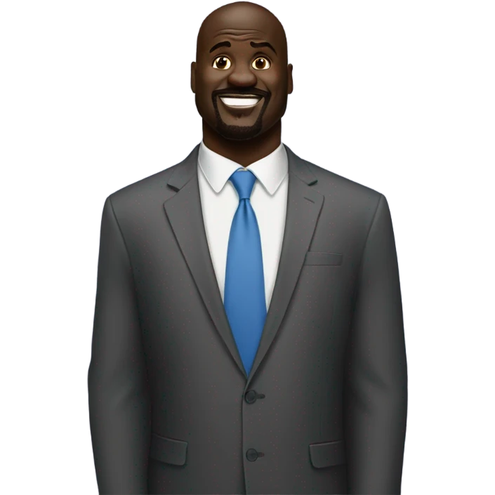 Shaq as a big back  emoji