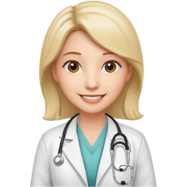 Femme médecin emoji