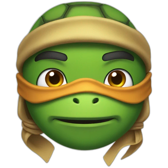 Leo ninja turtle emoji